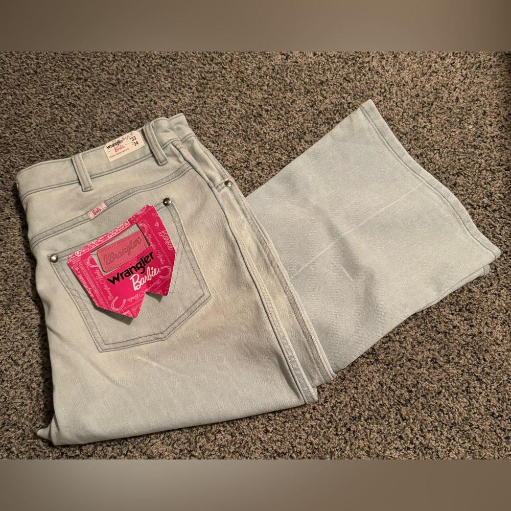 Wrangler Barbie Jeans. High Rise Boot. 33/34. $55.